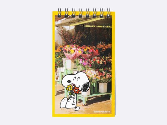 3P4 X Peanuts® - Snoopy Flower Bouquet Mini Memo Pad