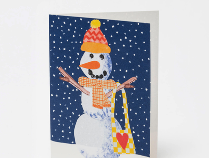 "Make Your Own" Christmas Card - Snowman Set