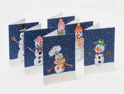 "Make Your Own" Christmas Card - Snowman Set