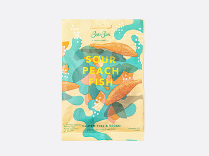 Sour Peach Fish - Swedish Candy