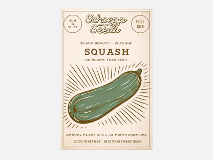 Schoepp Seeds - Zucchini Squash