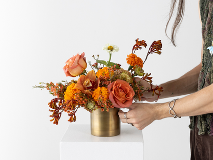 The Pumpkin Flower Arrangement
