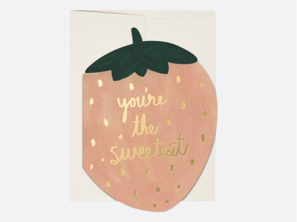 Strawberry Love - Greeting Card