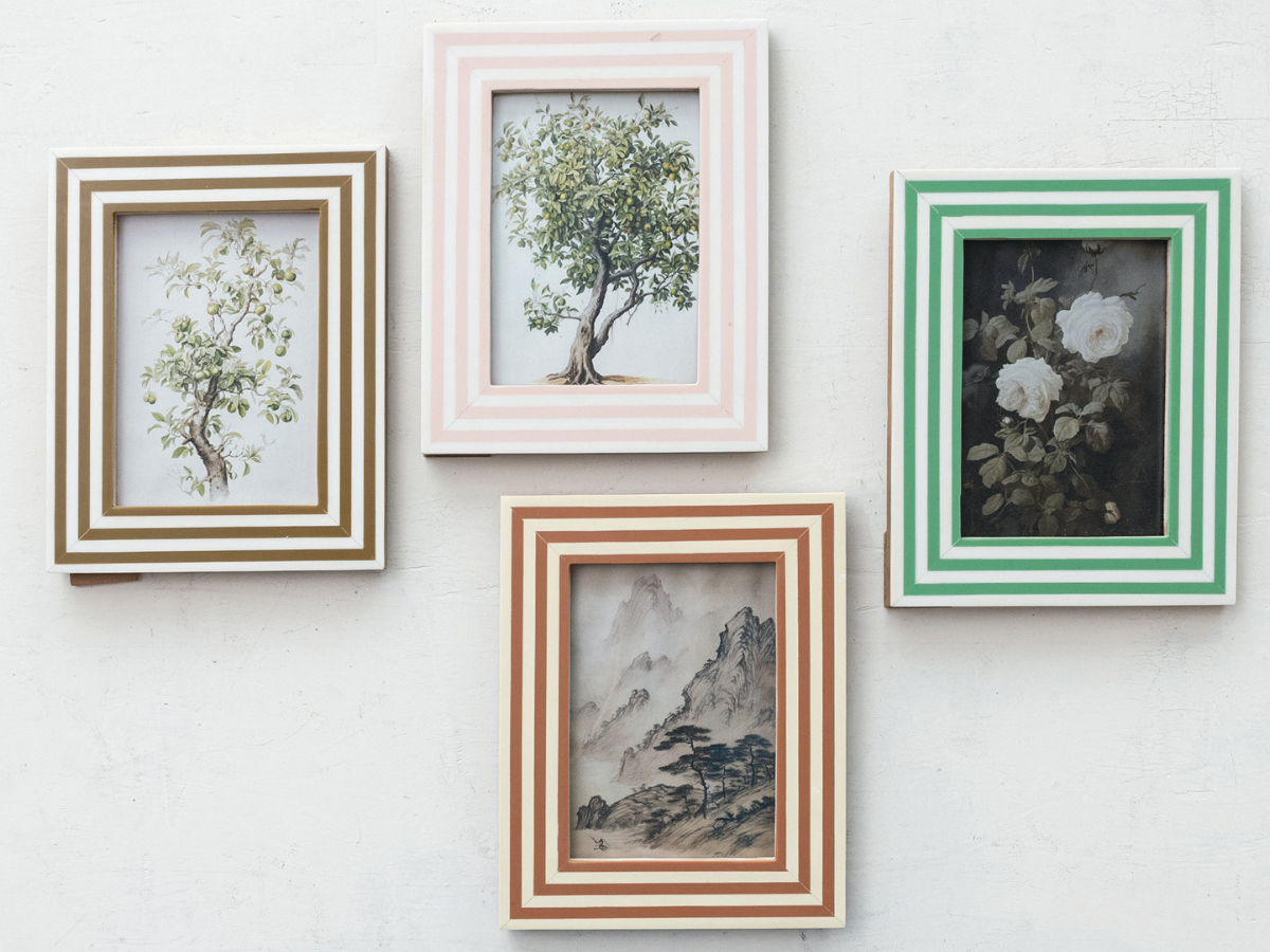 Striped Photo Frame - Striped