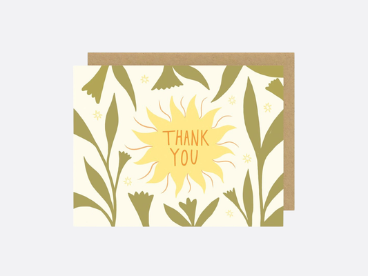 Sunshine - Thank You Card