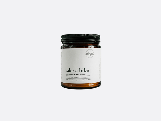 Take A Hike Candle