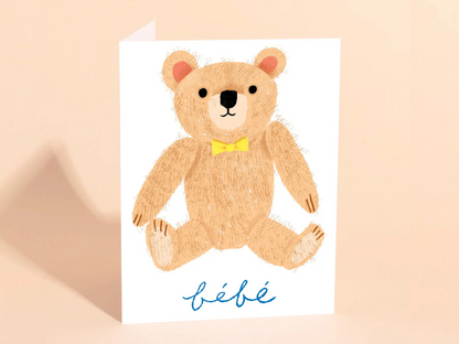 Teddy - Baby Card