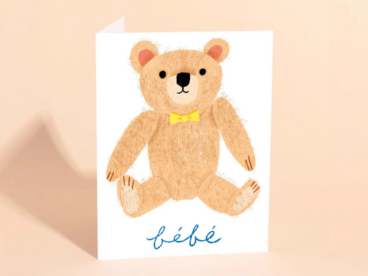 Teddy - Baby Card