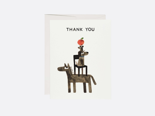 Team Effort - Thank You Card
