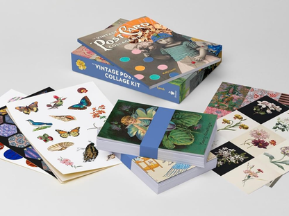 The Vintage Postcard Collage Kit