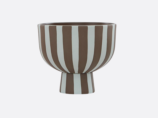 Toppu Bowl - Dusty Blue + Choko
