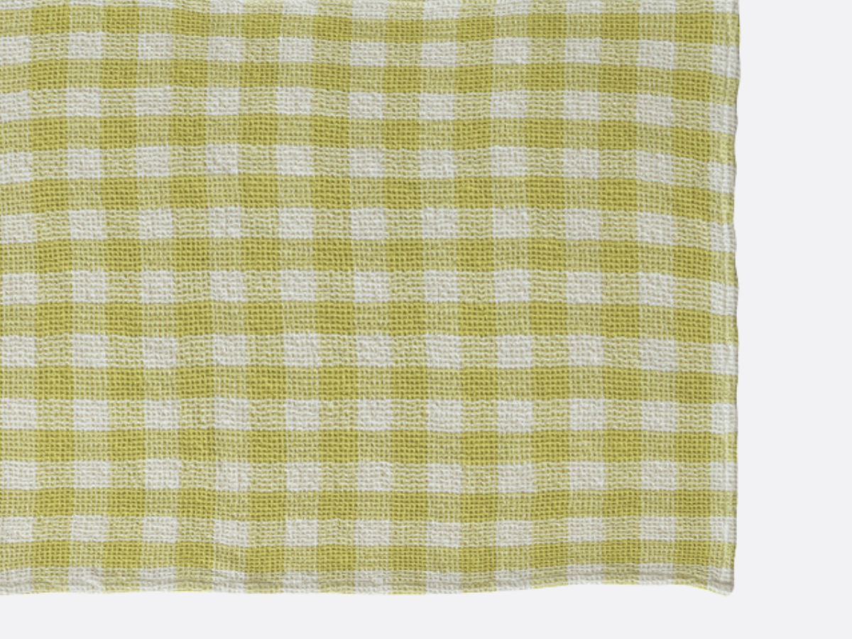 Gingham Waffle Towels