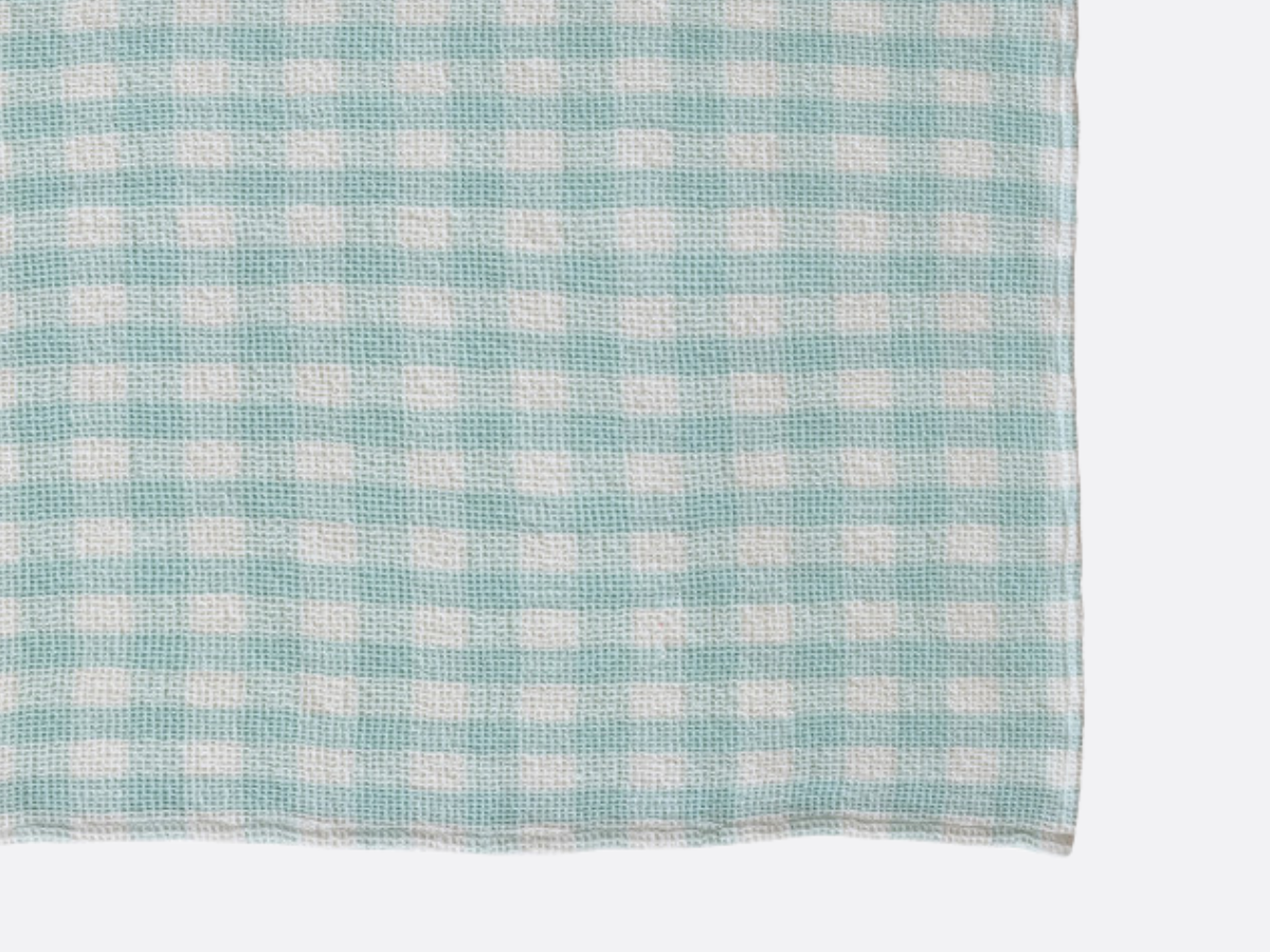 Gingham Waffle Towels