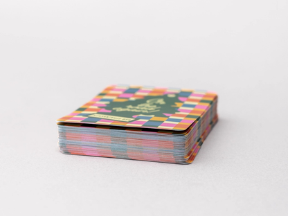 Waterproof Playing Card Set - Colorful Plaid