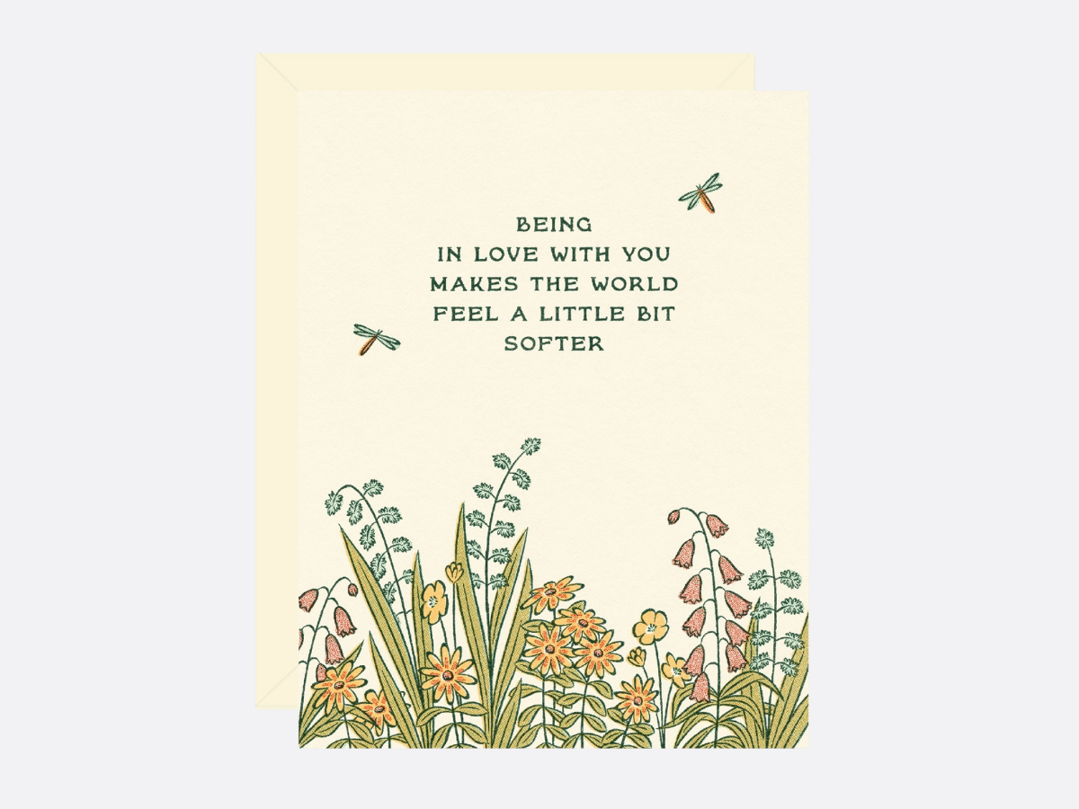 Wildflowers - Love Greeting Card