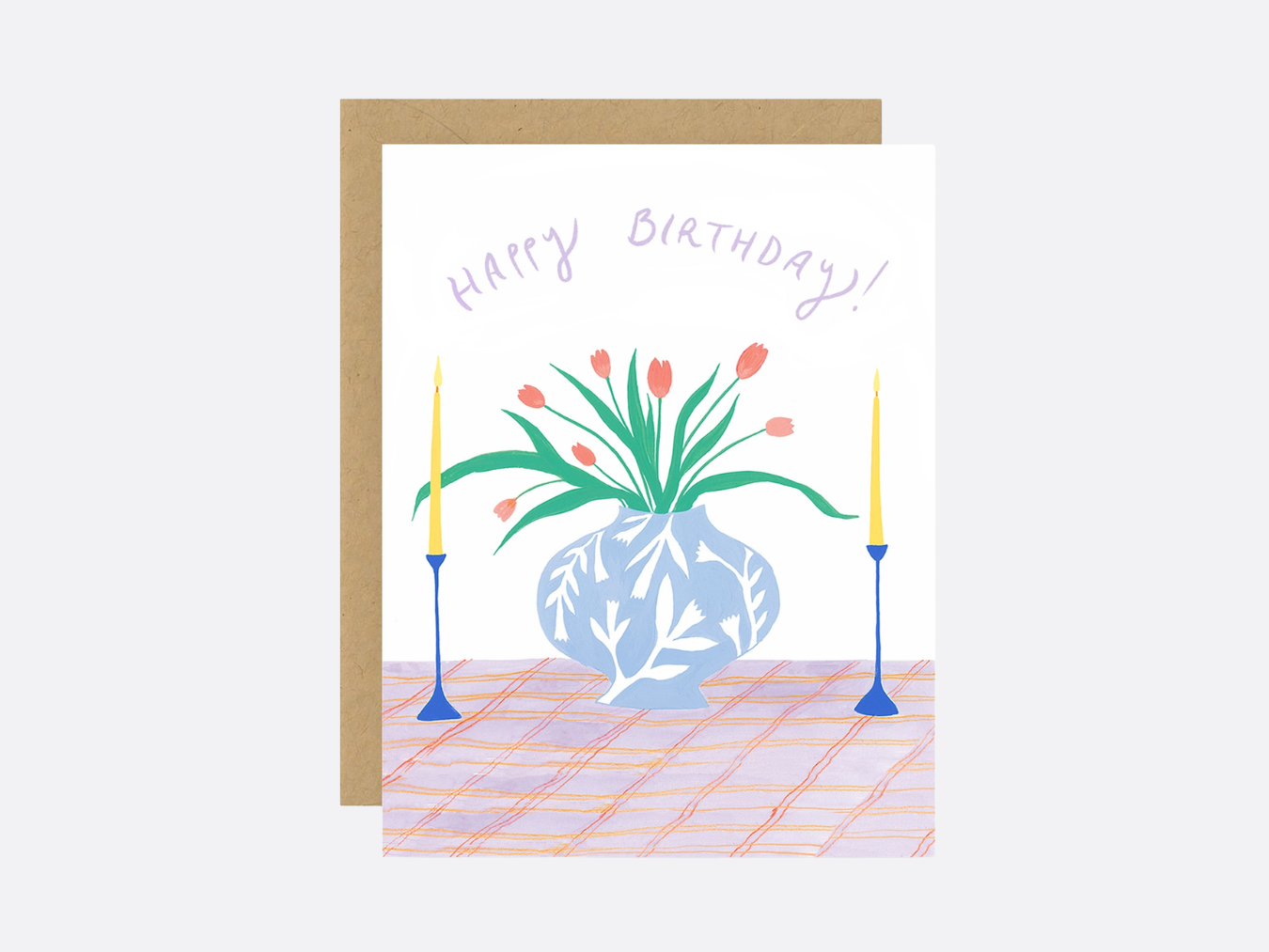 Birthday Tulips - Birthday Card