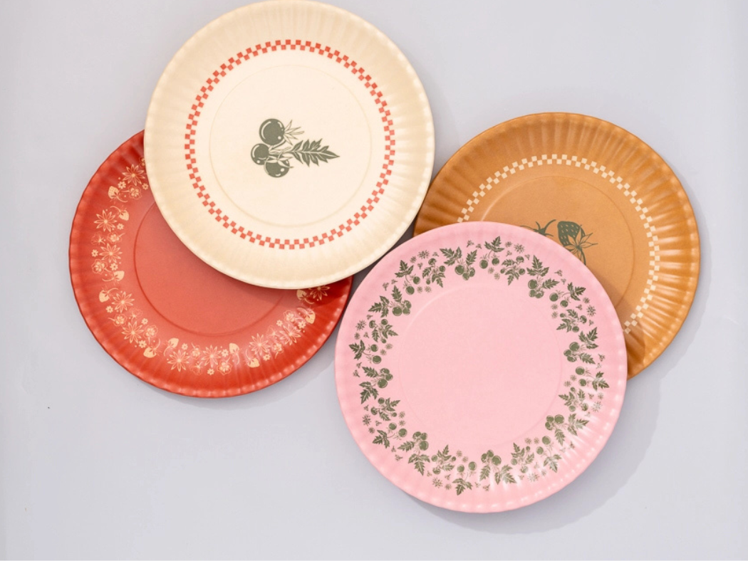 Dessert Plate Set - Garden