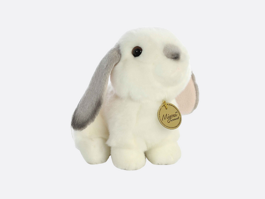 Lop Eared Rabbit Stuffed Animal - Grey
