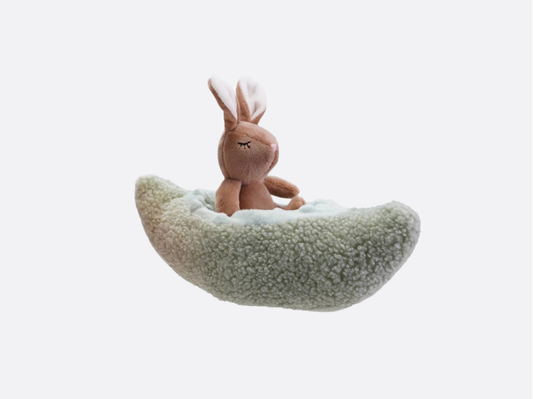 Plush Animal - Bunny in a Pod