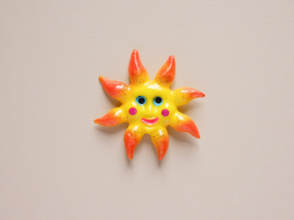 Handmade Magnet - Sun